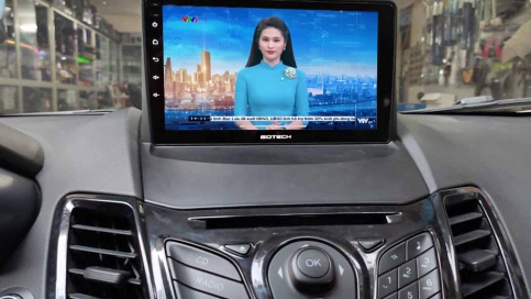 Màn hình DVD Android xe Ford Fiesta 2010 - nay | Gotech GT6 New